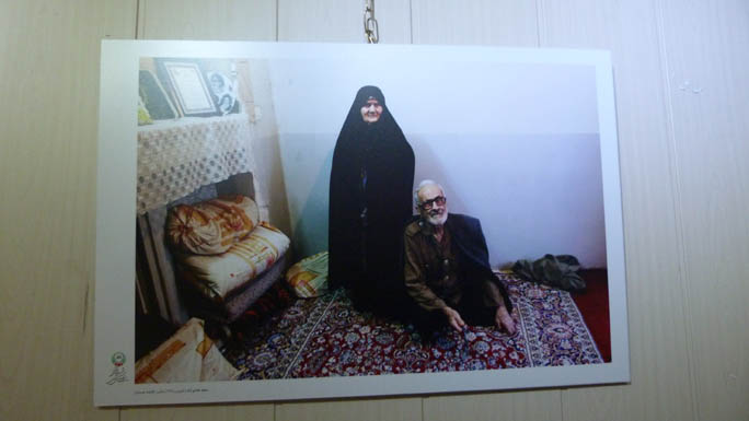 بازدید گروه ایرانگشت از نمایشگاه نگاره ی مهشید بهرام فرد و دوستان ( محلّه ی هادی آباد )