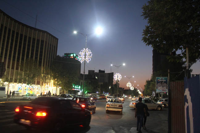 شب گردی در قزوین